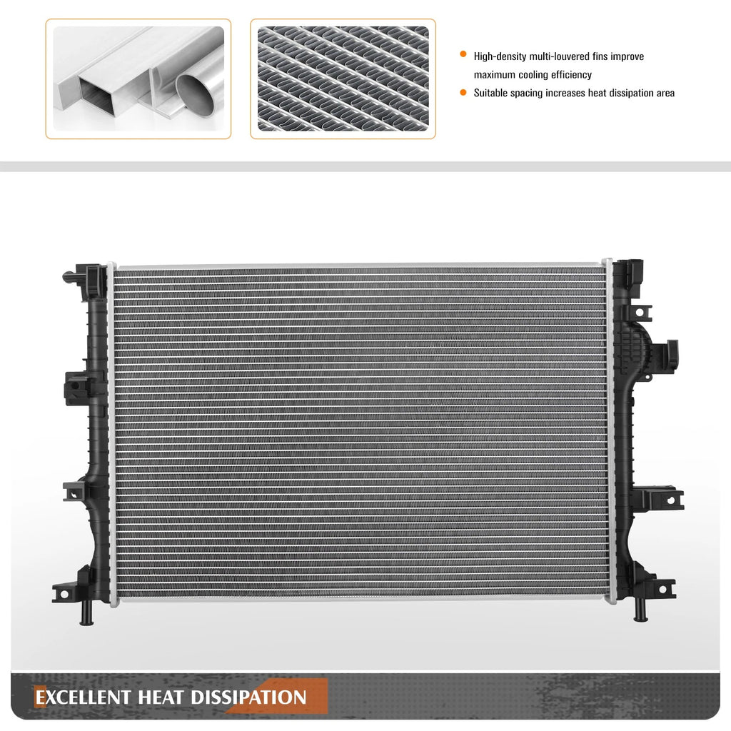 Aluminum Core Cooling Radiator DPI-13658 for Ford Fusion Lincoln MKZ (2017–2020)