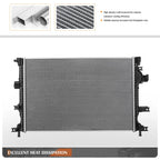 Aluminum Core Cooling Radiator DPI-13658 for Ford Fusion Lincoln MKZ (2017–2020)
