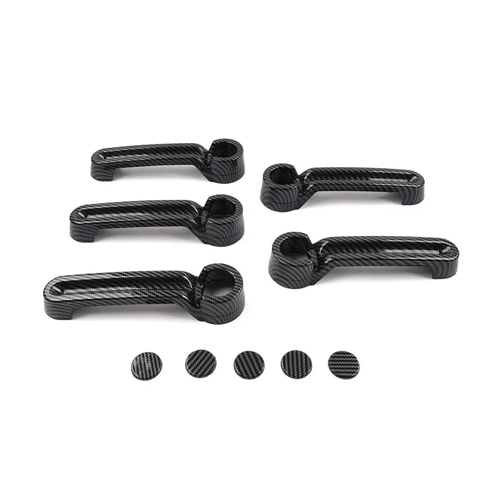 Exterior Door Tailgate Handle Cover Trim for Jeep Wrangler JK, Liberty (2007-2018)