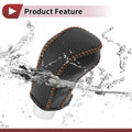 Car Gear Shift Knob Cover for Hyundai Accent (2018-2022) - Black Brown