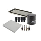 Set of 4 Denso Spark Plugs & Boots for Dodge Caliber, Compass, Patriot (2007–2017)