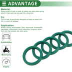 Set of 5 Oil Seal Rotary Shaft Seal 28x35.5x5mm High Pressure Green