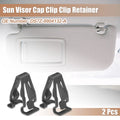 2X Sun Visor Cap Clip Retainer No.DS7Z-9904132-A for Ford Edge (2015–2023)