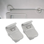Grey Sun Visor Clips for Mazda 3 5 6 CX-7 CX-9 RX-8 (2004-2023)
