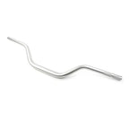 1 1/8" Mid Handlebar Fat Bars for Dirt Pit Bike Motorcycle ATV MX Silver
