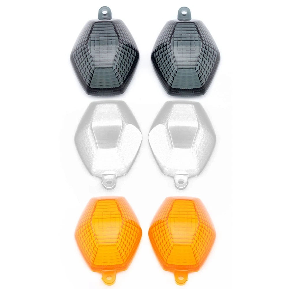 2X Turn Signal Indicator Light Lens for Suzuki SV650 N/S (2003–2016) Clear