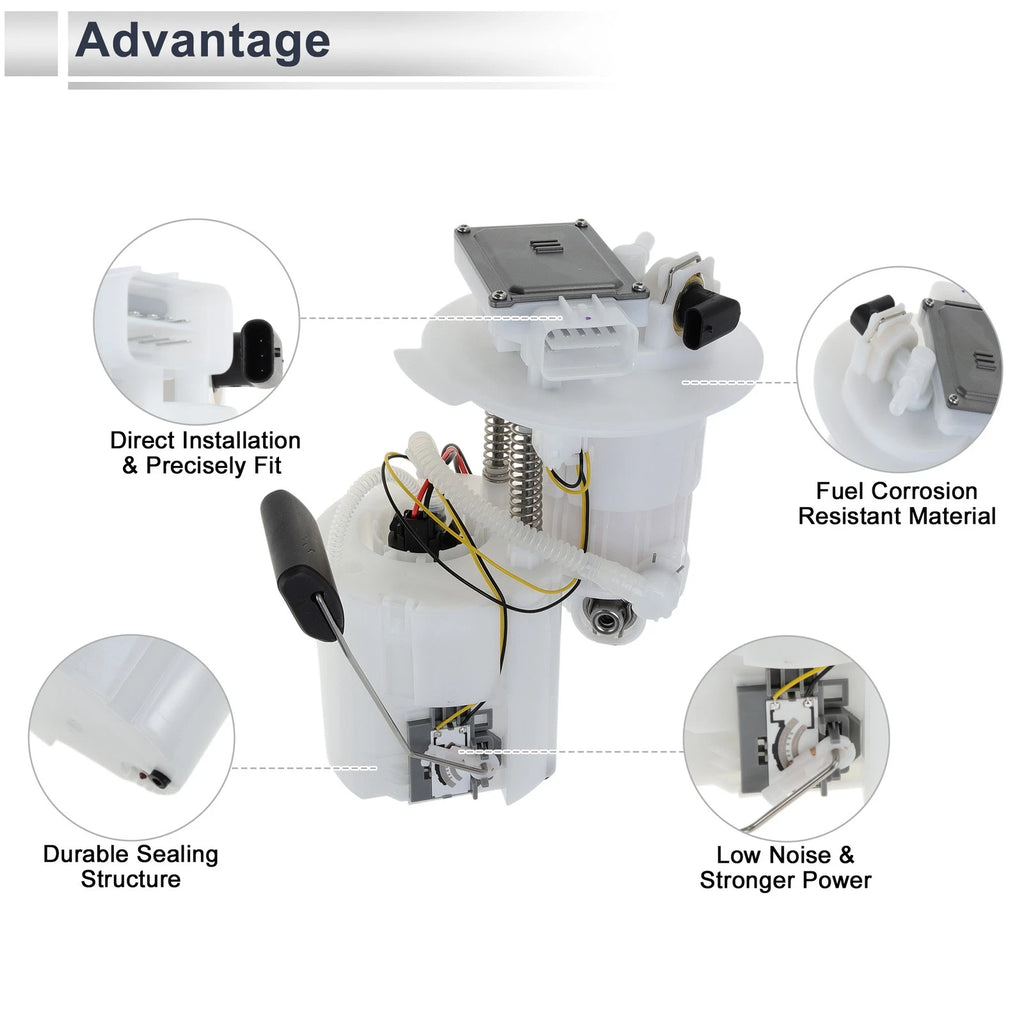 Fuel Pump Assembly for Hyundai Sonata (2015–2019) 1.6L 2.0L 2.4L 3.3L No.31110C2500