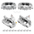 Set of 4 Front Rear Brake Calipers for Toyota 4Runner FJ Cruiser (2003–2023)
