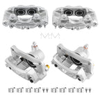 Set of 4 Front Rear Brake Calipers for Toyota 4Runner FJ Cruiser (2003–2023)