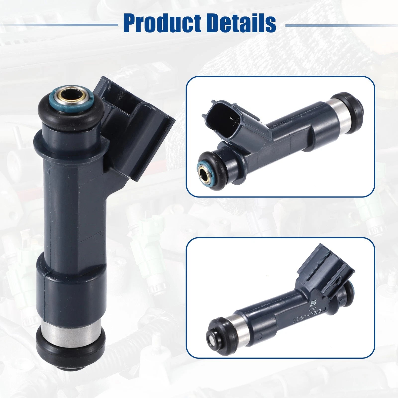 Set of 6 Fuel Injector Nozzles for Toyota Tacoma 4.0L (2005–2011) 23250-0P030