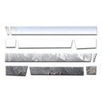 Diamond Grade 10pc 4 3/4" Rocker Panels for 17-24 Ford Superduty Reg Cab 8' Bed