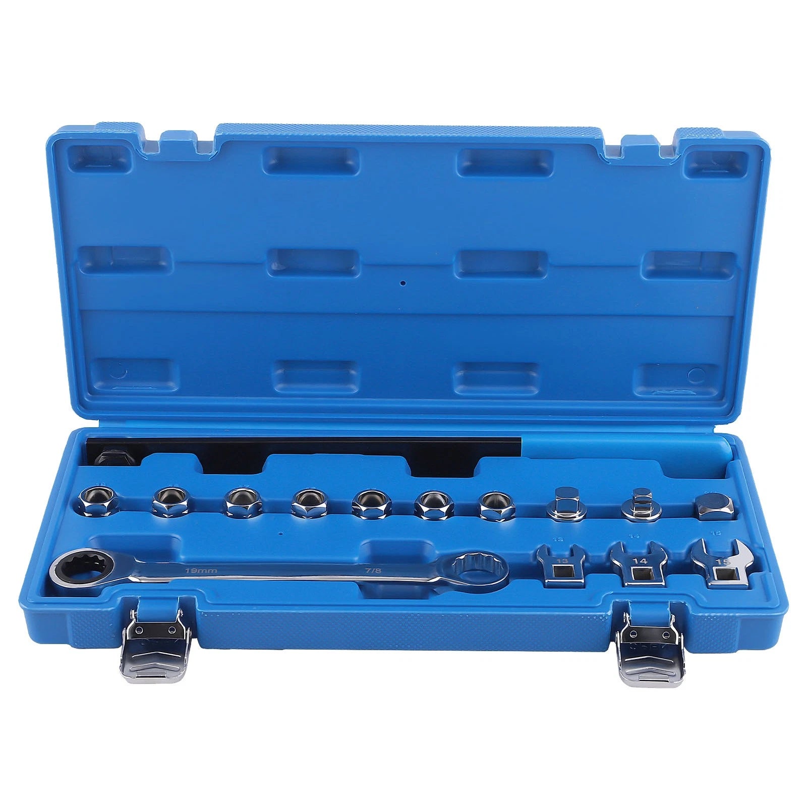 15 Piece Serpentine Belt Wrench Tool Set for Automotive Repair