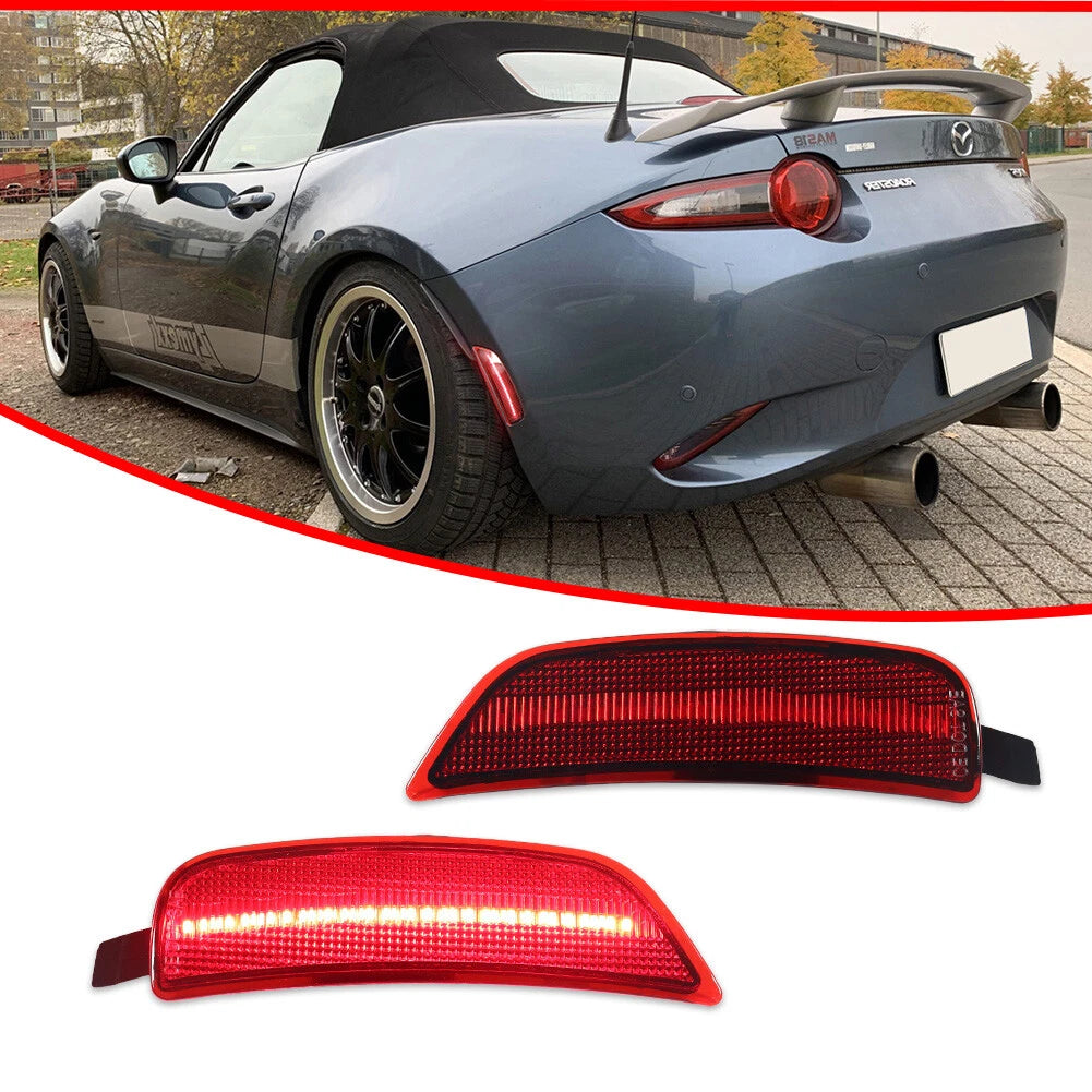 LED Rear Side Marker Light for Mazda MX-5 Miata Fiat 124 Spider (2016–2023)