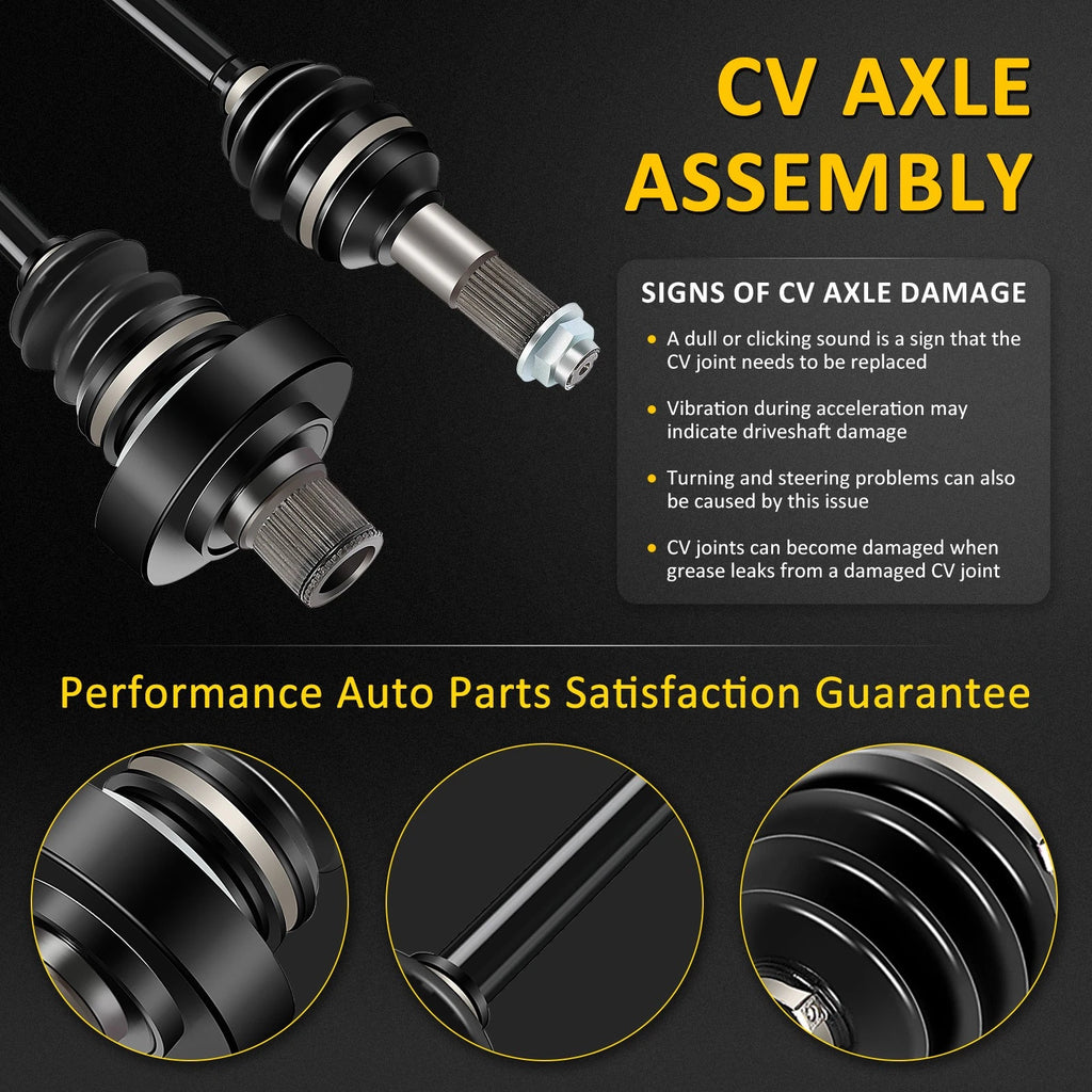 Rear Right CV Axle for Yamaha Grizzly 660 (2003–2008)