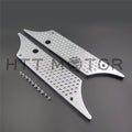 Chrome Billet Saddle Bag Latch Covers for Harley Davidson Road King (1993–2013)