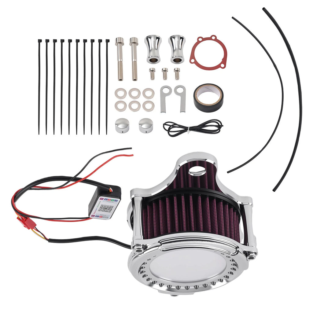 Air Filter System for Harley Dyna Super Glide (1993–2017) Red