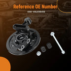 Rear Passenger Steering Knuckle with Hub for Subaru Forester 2001–2008