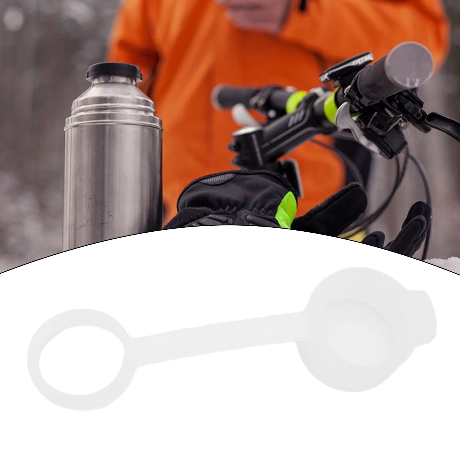 Silicone Water Bottle Dust Cover for Mountain Road Bike (Universal Fit)