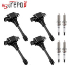 Set of 4 Ignition Coils for Nissan Altima Sentra Rogue 2.5L Infiniti FX50 UF549