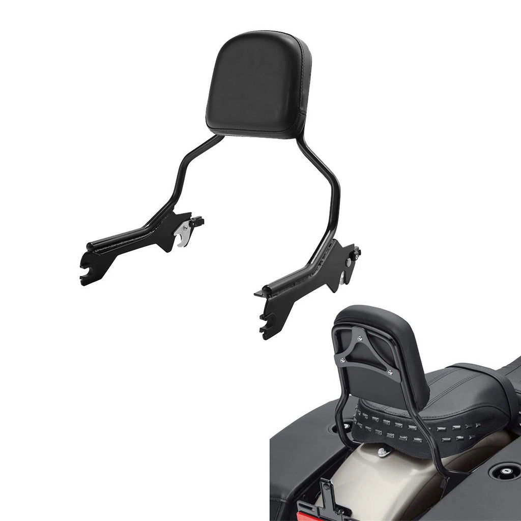 Sissy Bar Passenger Backrest Pad for Harley Softail Fat Boy Breakout (2018–2026)