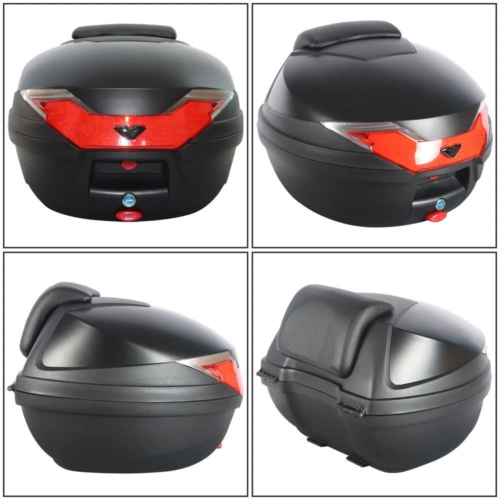 Large Motorcycle Scooter Trunk Storage Case for Various Models