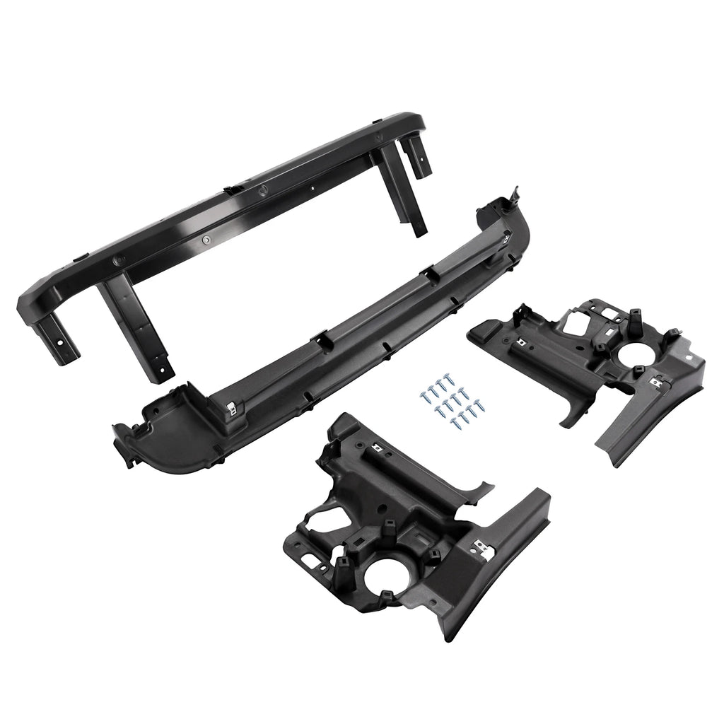 Header Grille Mounting Panel Pair for Ford E150 E250 E350 E450 (2008–2019, 2021–2023)