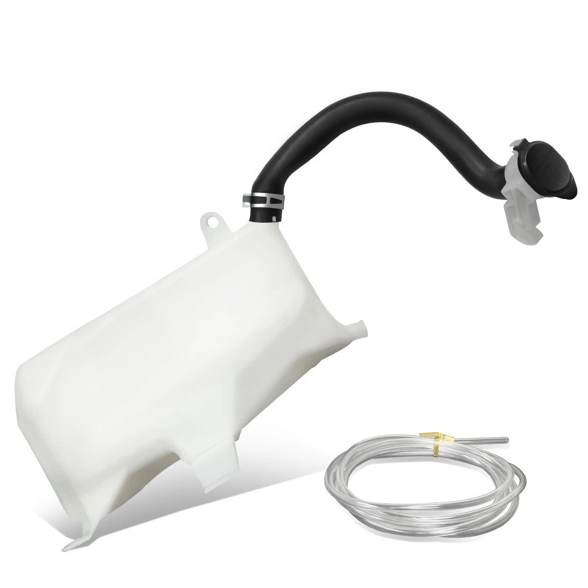 Windshield Washer Fluid Reservoir Tank Bottle w/ Cap & Pump for Toyota RAV4 (1996–2000)