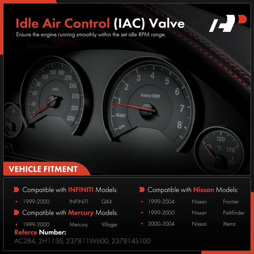 Idle Air Control Valve for Nissan Frontier Pathfinder (1999-2004)