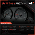 Idle Air Control Valve for Nissan Frontier Pathfinder (1999-2004)