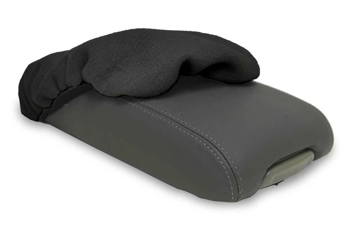 Fleece Console Lid Armrest Cover for Lexus ES300 ES330 (1997–2001) Black