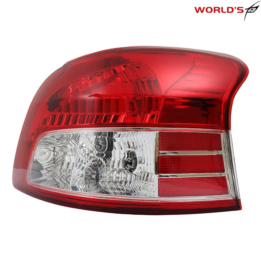Tail Light for Toyota Yaris Sedan (2007–2011) Clear Rear Right Side