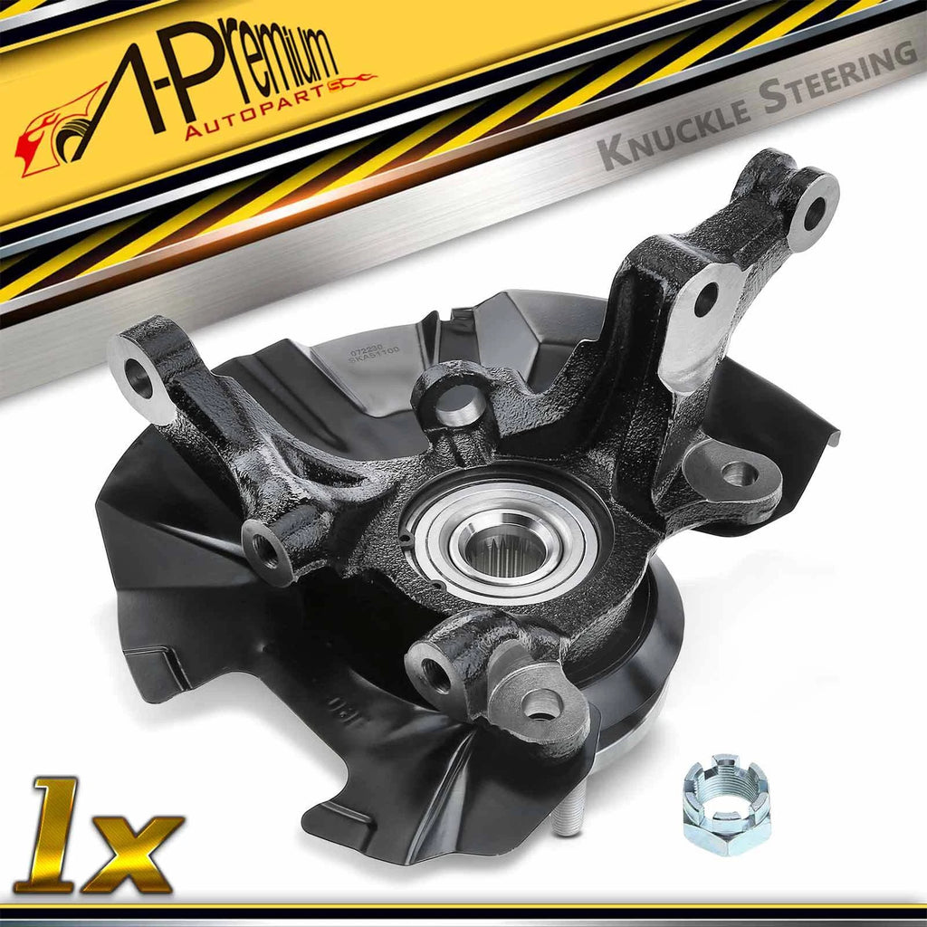 Front Left Steering Knuckle & Hub Bearing for Hyundai Accent (2006–2011)