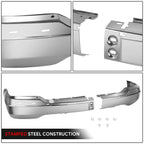 Chrome Front Bumper Face Bar for GMC Sierra Yukon (1999–2006)