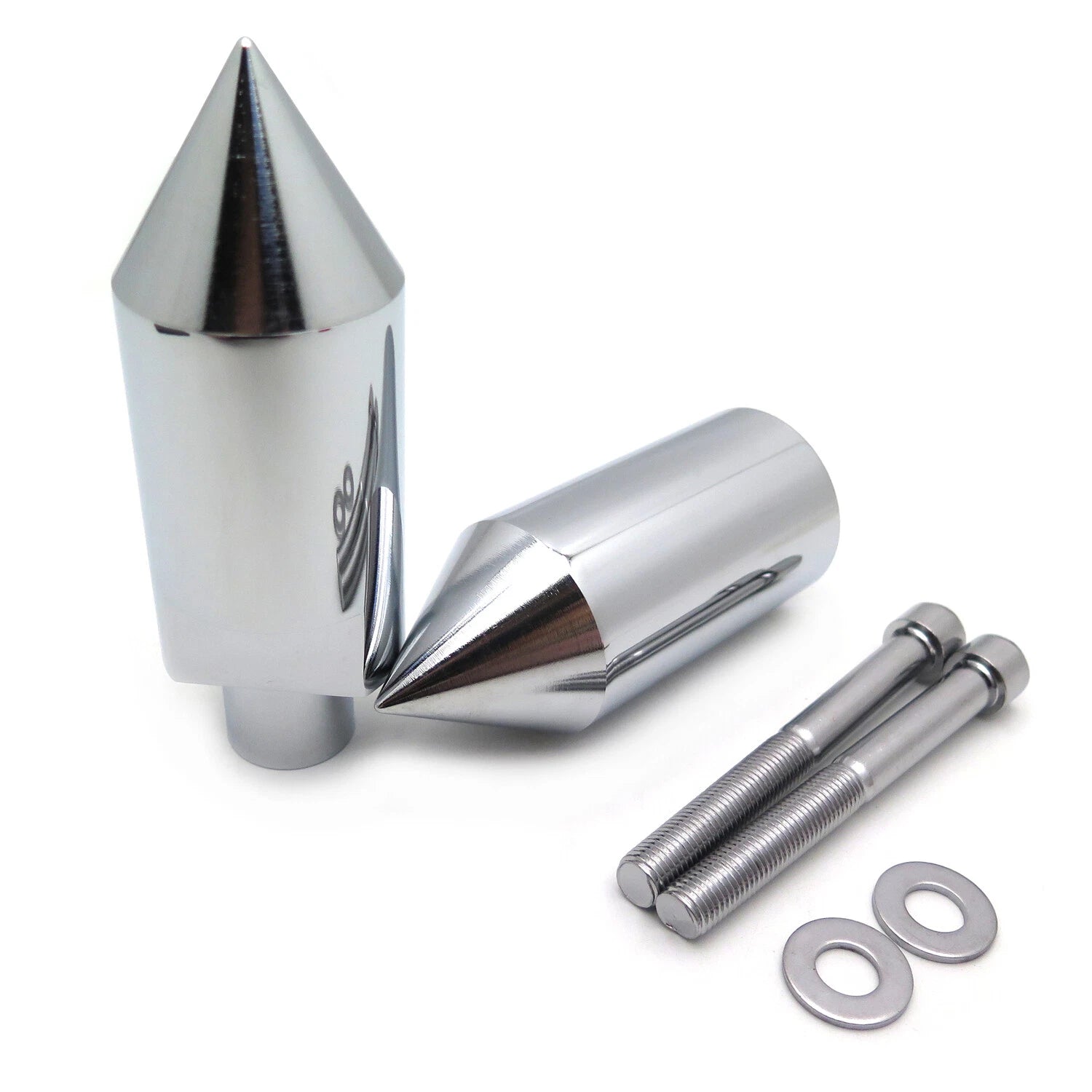 Aluminum Chrome Frame Slider Crash Protector for Suzuki GSXR 600 750 (2004–2005)