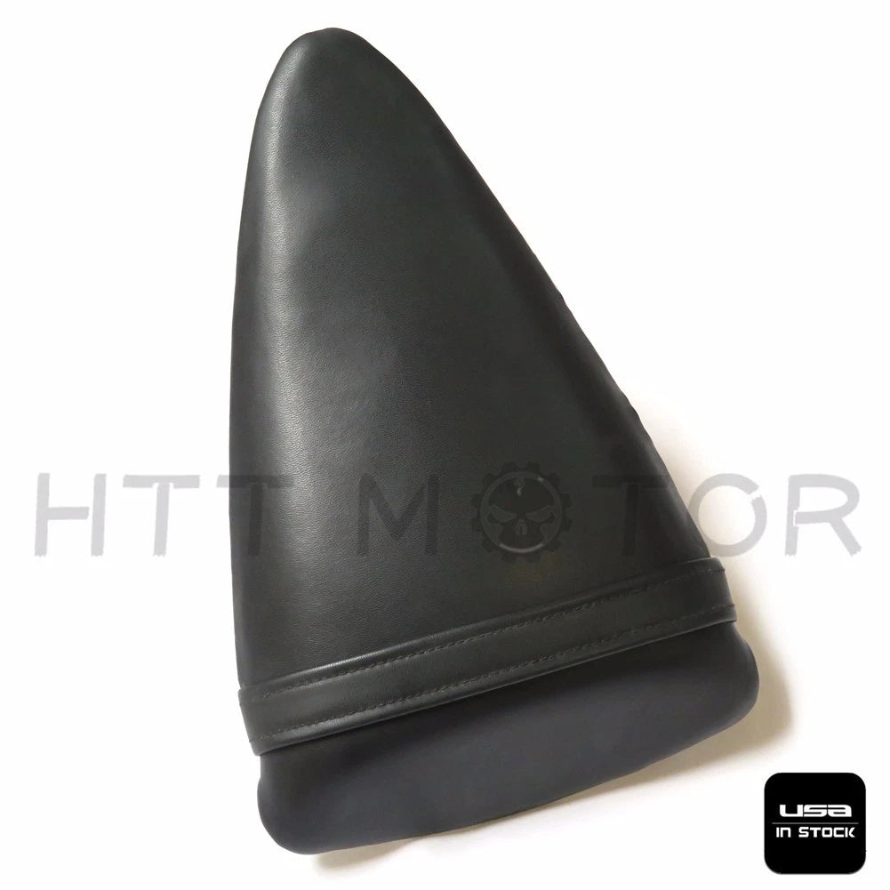 Pu Leather Passenger Rear Seat Pillon Cover for Kawasaki ZX6R (2007–2008)