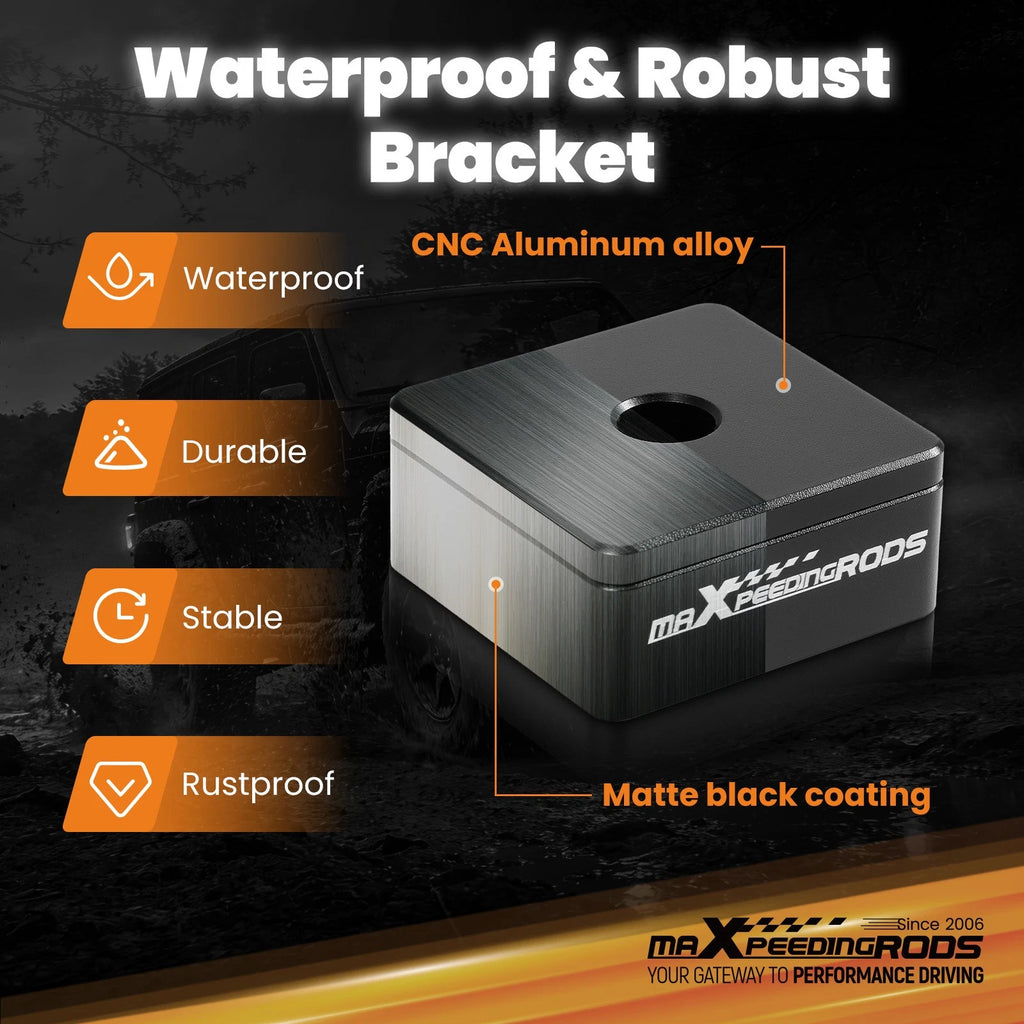 Quick Release Ditch Light Brackets for Universal Trucks and SUVs