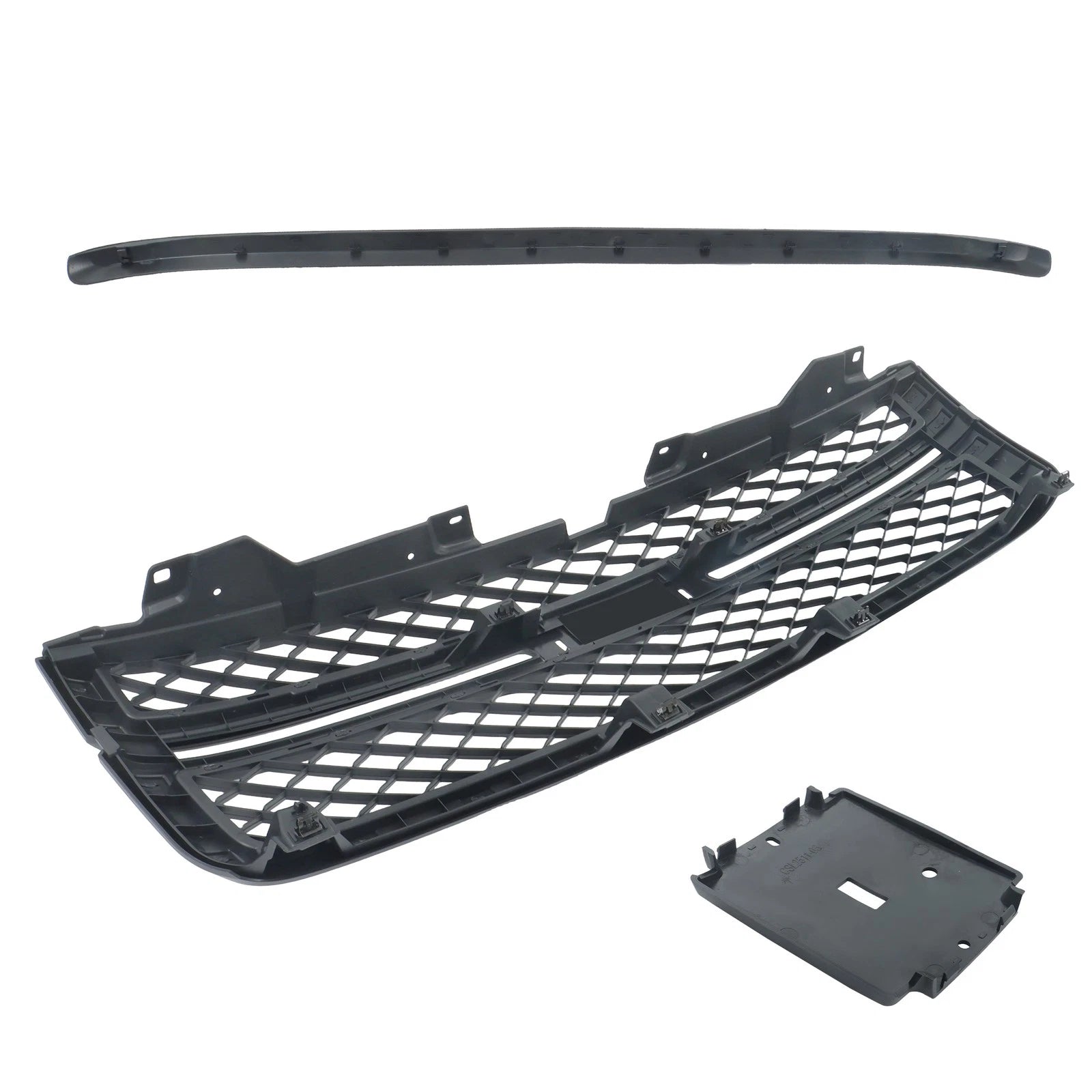 Front Grille with Hood Molding Trim for Silverado 2500HD 3500HD (2011–2014)
