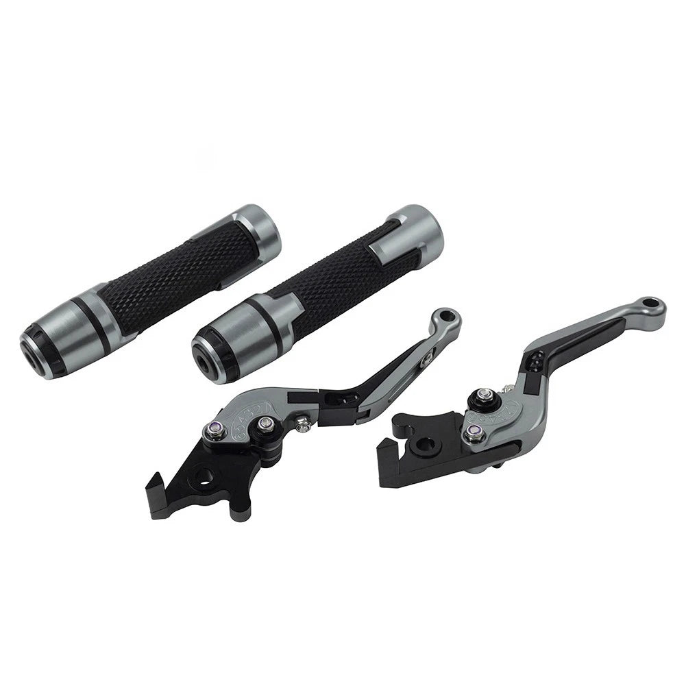 Folding Extendable Brake Clutch Lever Grip for Honda CRF1000L/1100L (2016–2023)