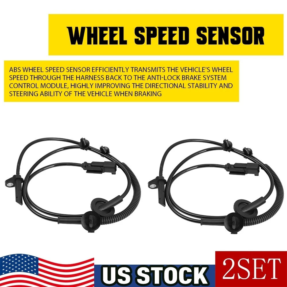 Front ABS Wheel Speed Sensor for GMC Acadia (2007–2016) & Buick Enclave (2008–2017)