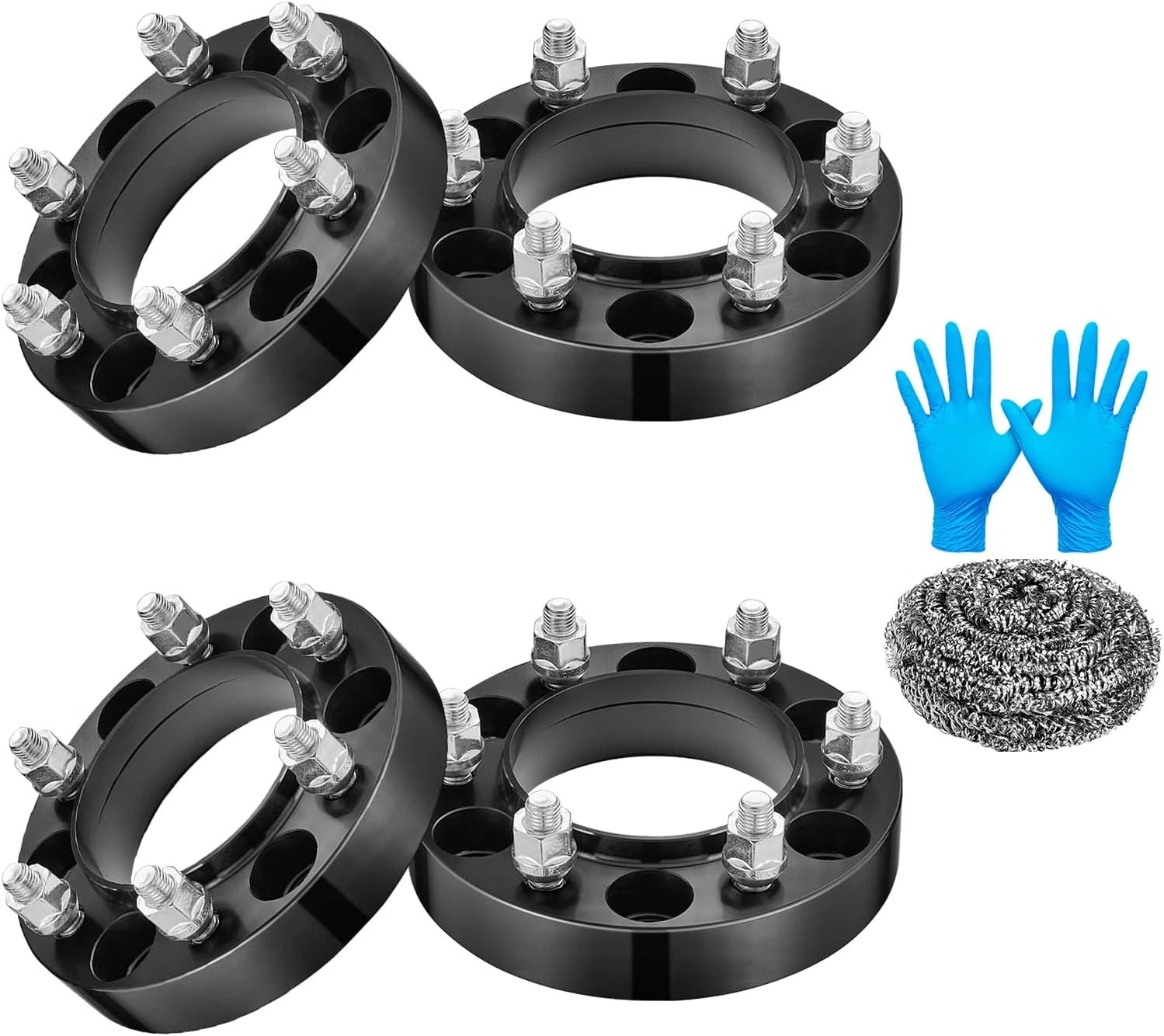 Set of 4 Hubcentric Wheel Spacers 6x5.5 for Toyota Tundra (2000–2004)