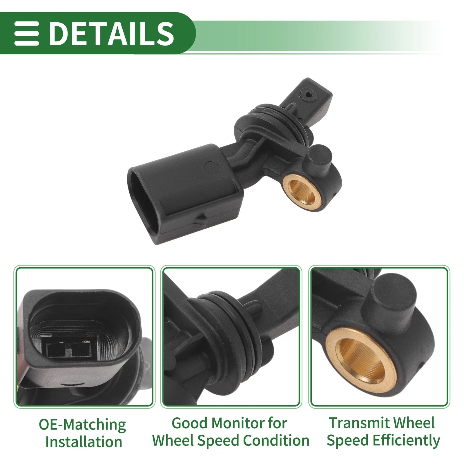 ABS Wheel Speed Sensor No.2H0927807A for Volkswagen Amarok (2010–2023)