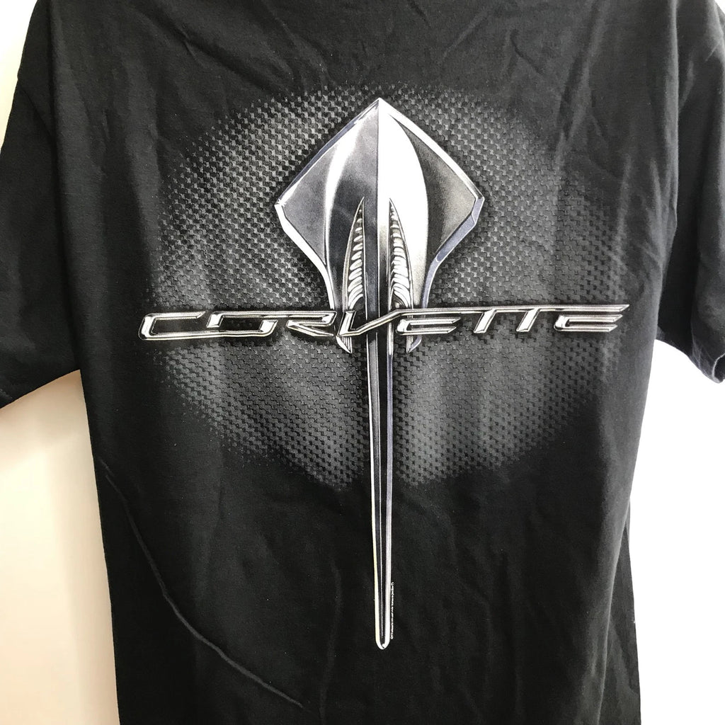 Corvette C7 T-Shirt Black for Chevrolet Corvette C7 (2014–2019)