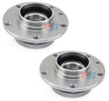 Set of 2 Front WJB Wheel Bearing & Hub Kits for BMW E28 E24 E30 (1982–1994)