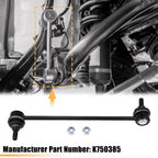 2X Front Sway Bar Links K750385 5174185AC for Dodge Caliber (2009–2012)