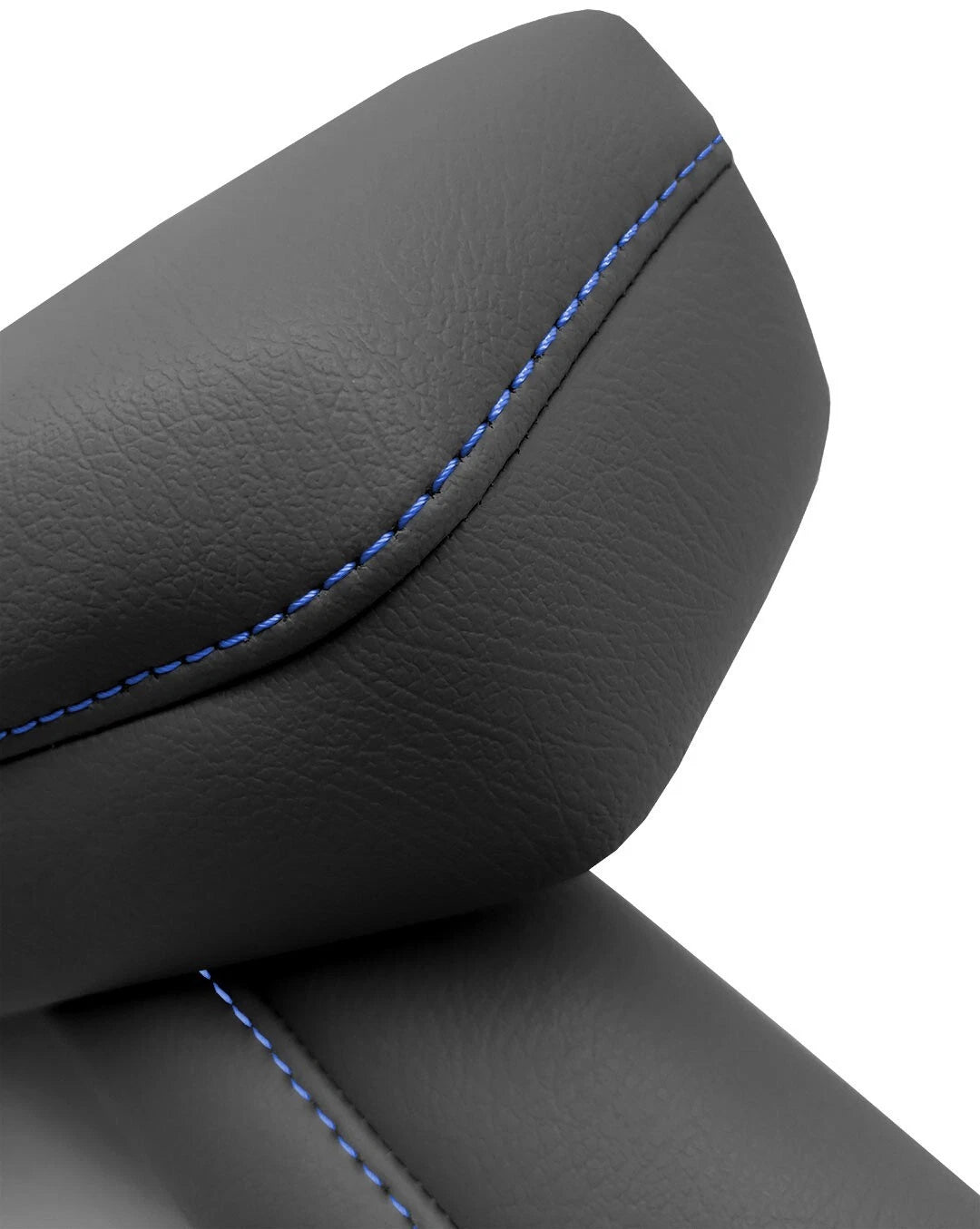 Leather Door Panel Armrest for Ford F150 Lariat (2015–2020) Blue Stitch