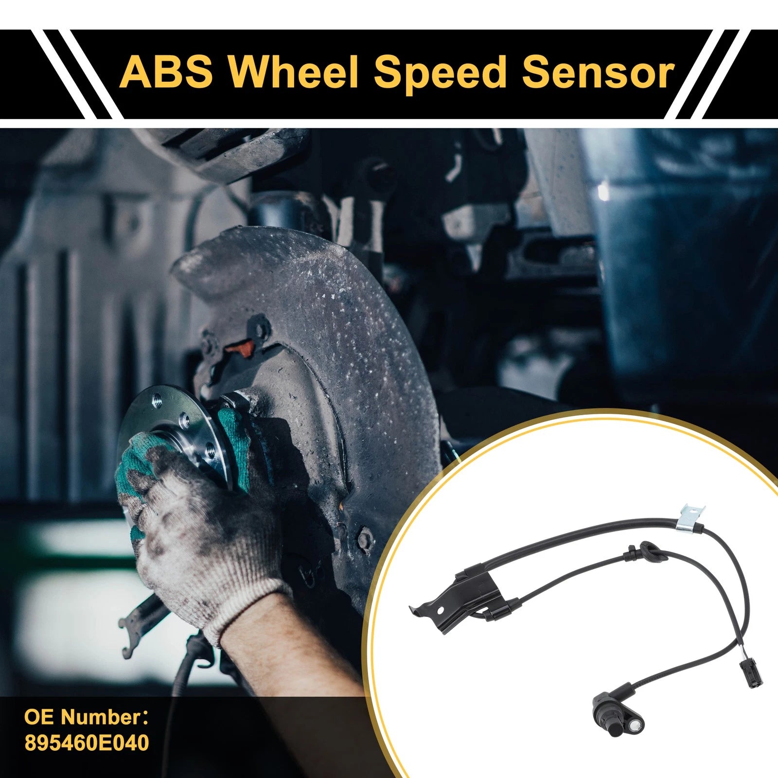 ABS Wheel Speed Sensor No. 895460E040 for Toyota Highlander (2001–2007)