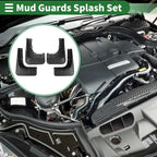 Set of 4 Mud Flaps Splash Guards for Mitsubishi Outlander (2015–2020)