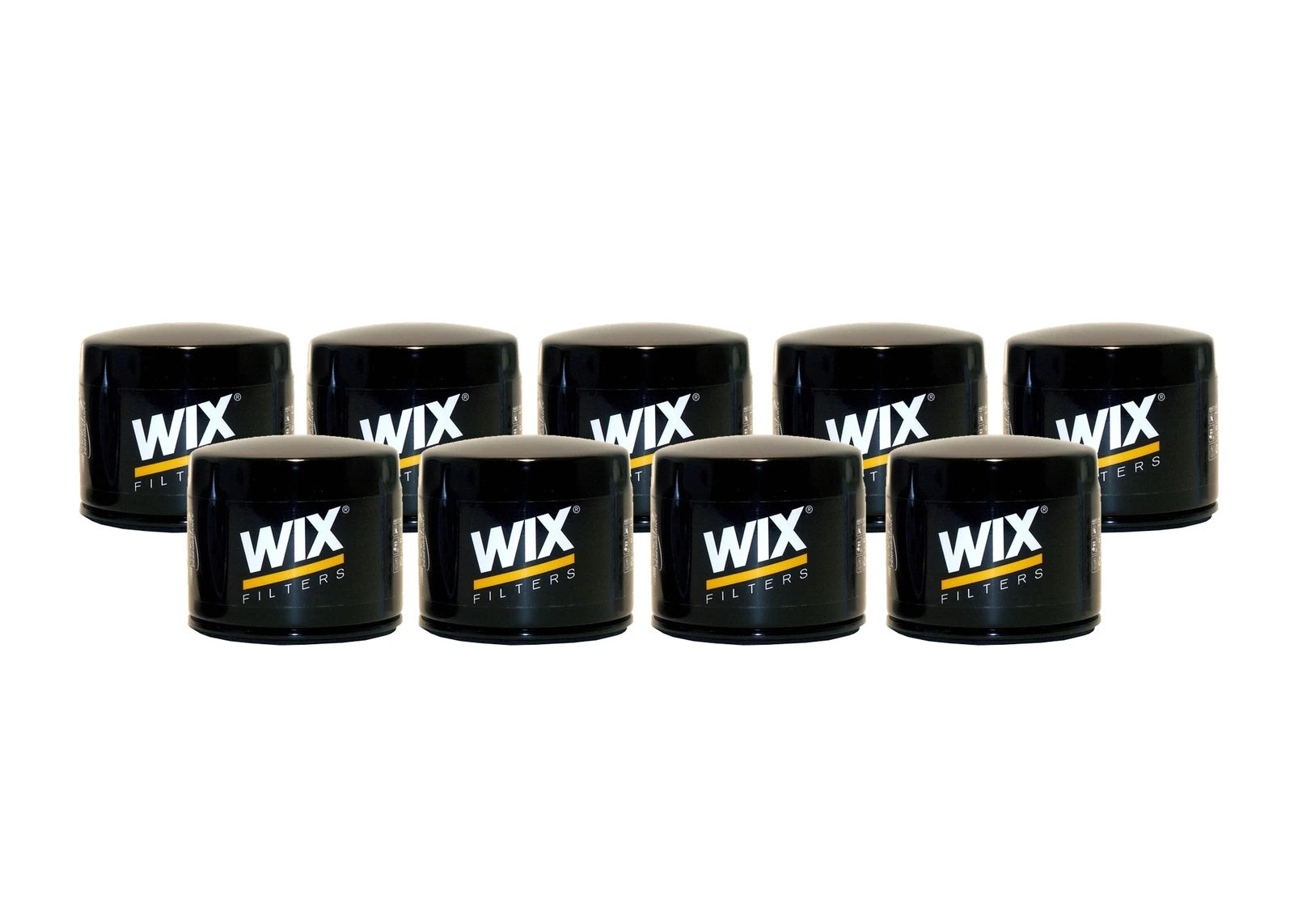 Set of 9 Engine Oil Filters for Chevrolet GMC Pontiac (StdAsp GAS)