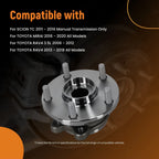 Front Wheel Hub & Bearing for Toyota RAV4 (2013–2020) 5-Lug ABS