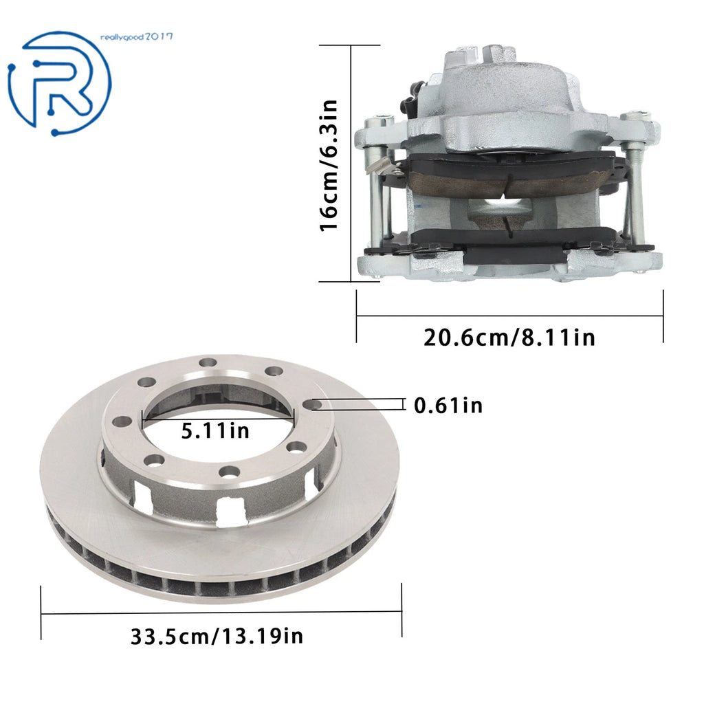 Disc Brake Conversion Kit for Chevrolet 14 Bolt (1973-1988)